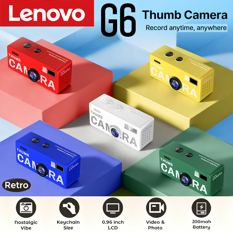 Electronics Home Gadgets - Lenovo G6 Thumb Camera 1080P Mini