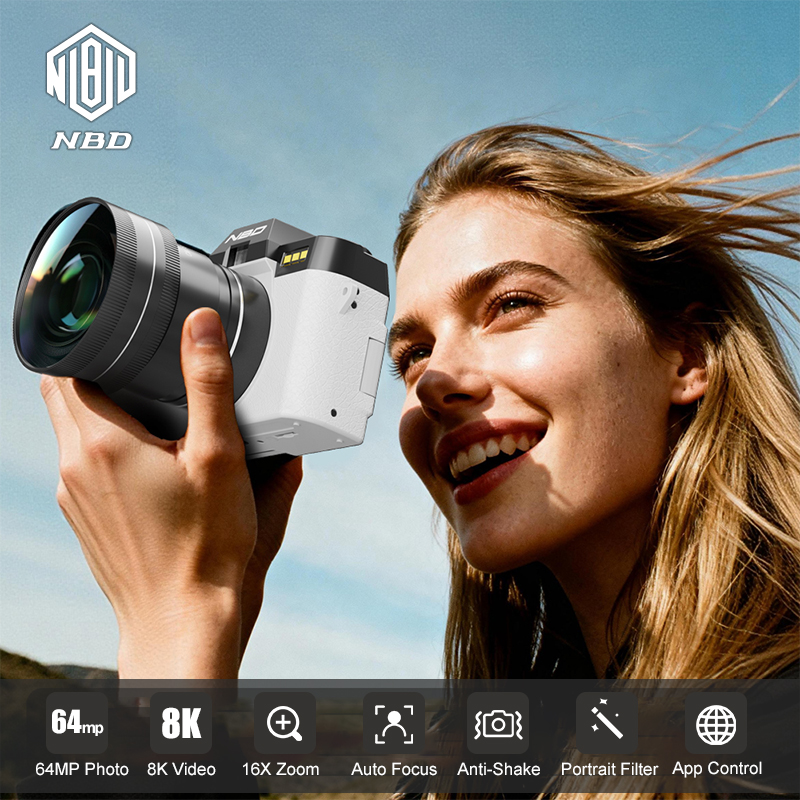 Electronics Home Gadgets - NBD 8K Vlog Camera 64MP Digital