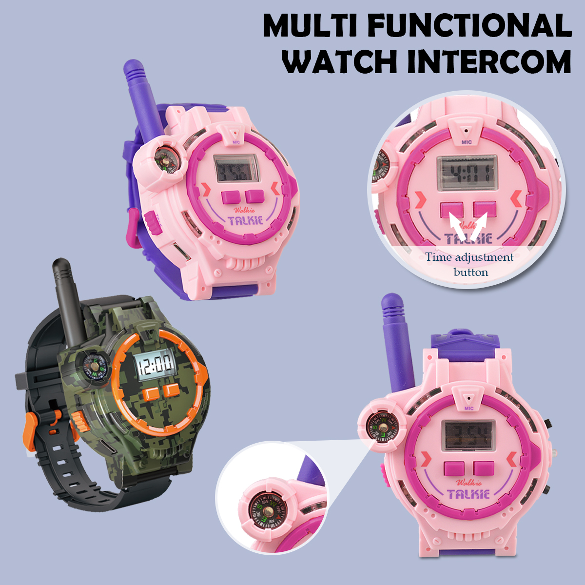 2Pcs Electronic Walkie Talkie  - Electronics And Gadgets With Y recension och pris