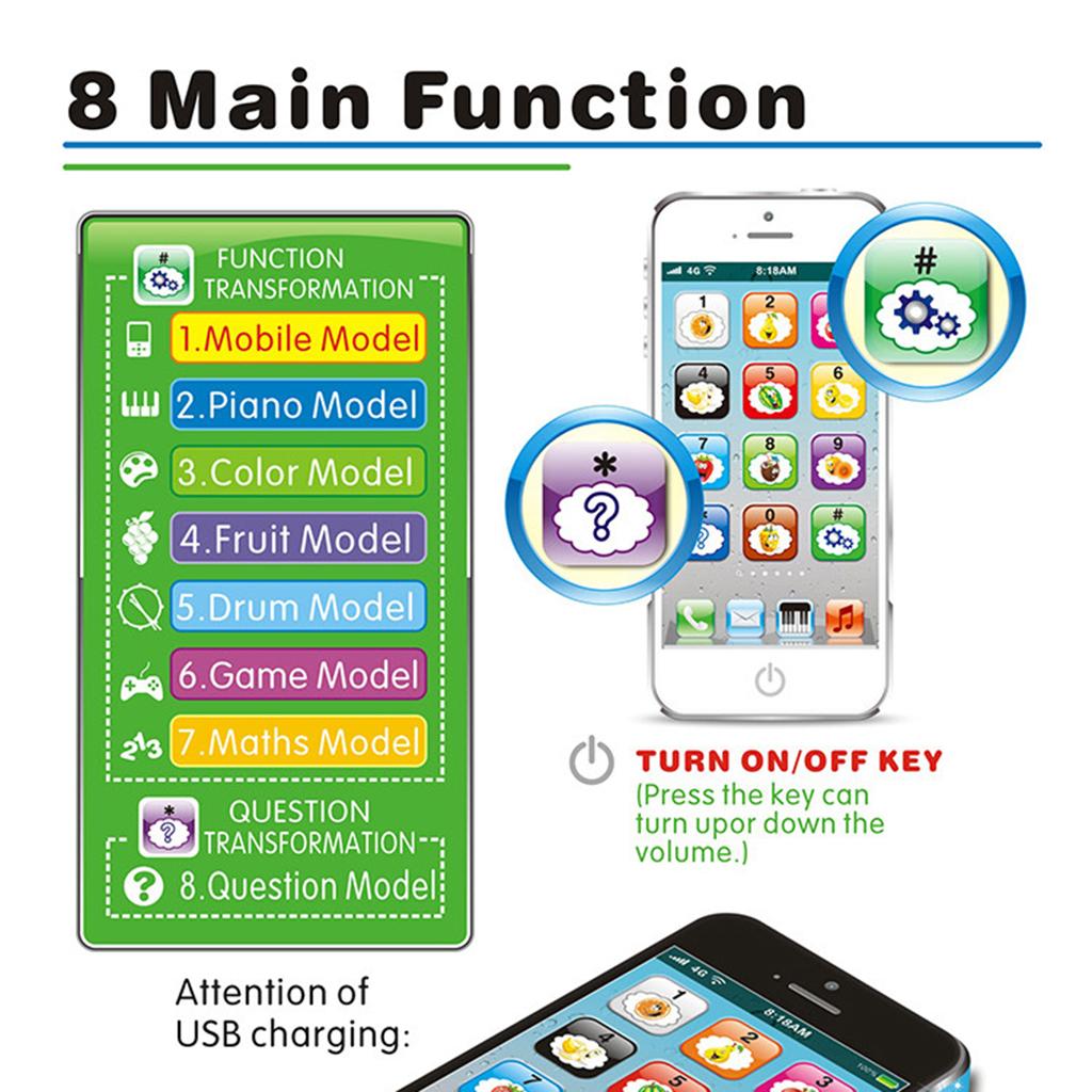 Child Phone Learning Electroni - Electronics And Gadgets With Y recension och pris