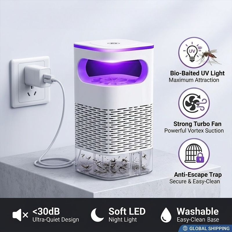 New Mosquito Killer Lamp USB F - Electronics Home Gadgets recension och pris
