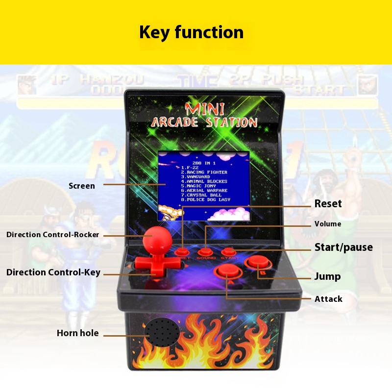 Mini Handheld Game Console Chi - Handheld Game Console recension och pris